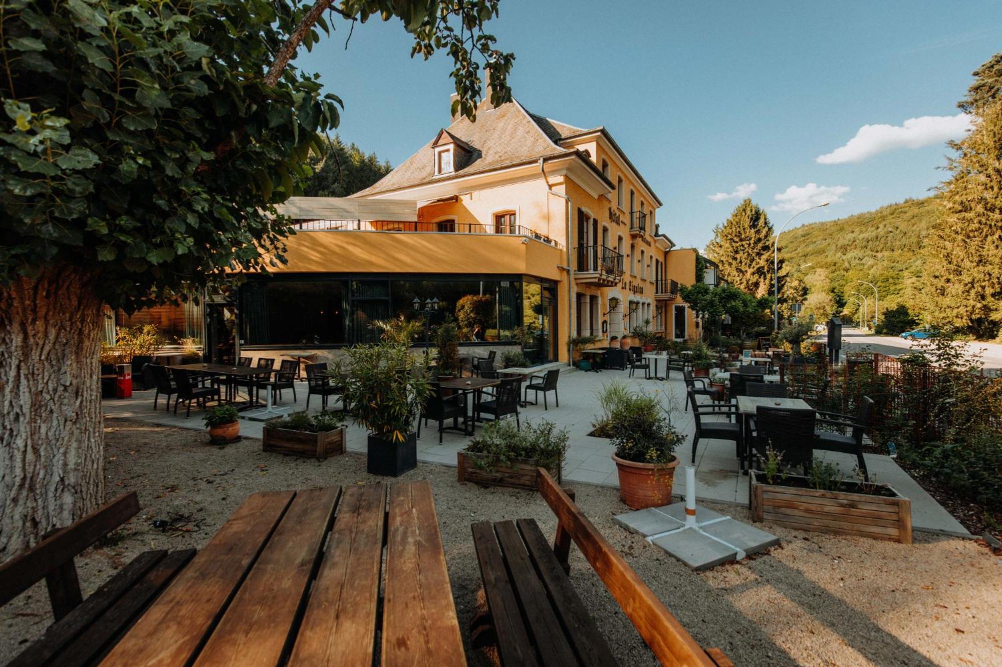 Hotel Restaurant Le Cigalon Waldbillig Eksteriør bilde